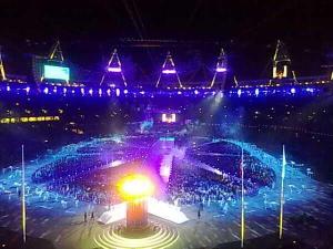 Olympics closing ceremony 2012 Imagine